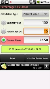 Formula for Percentage - Basic mathematics