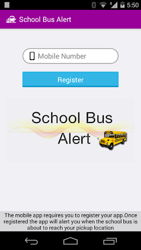 School Bus Alert