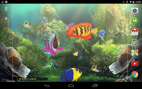 Screenshot Exotic Aquarium 3D LWP Pro v1.0.2