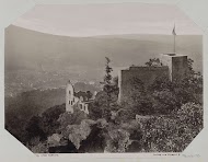 Gezicht op het slot Hohenbaden te Baden-Baden