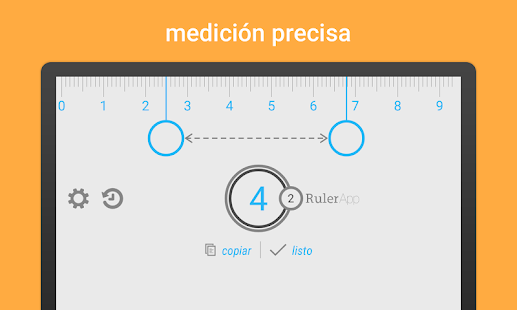 Regla (Ruler App) Screen 2