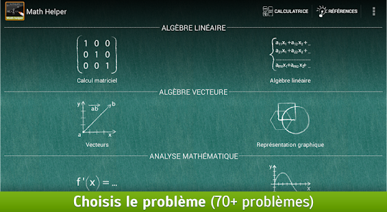 Math Helper: Algèbre et Calcul - screenshot thumbnail