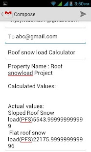 Roof Snow Load Calculator Screenshots 2