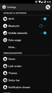 Free Download Blanc CM11 Theme APK for Android