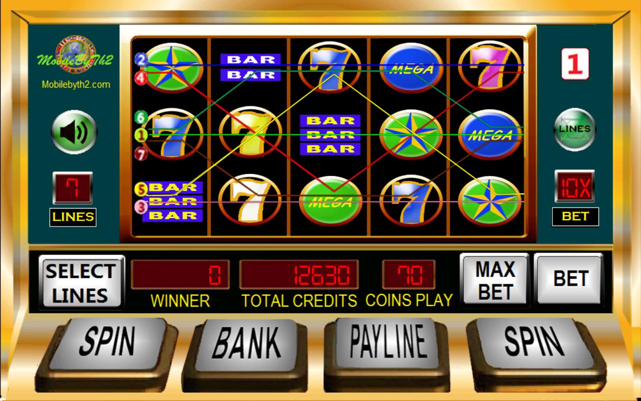 Android application Sevens Slot Machine screenshort