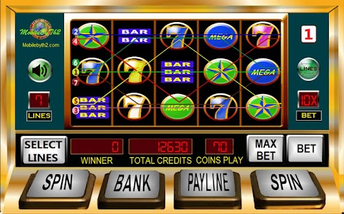 Android application Sevens Slot Machine screenshort