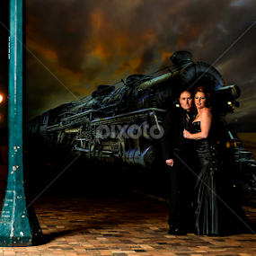 by Jeffrey Samuels - Wedding Bride & Groom