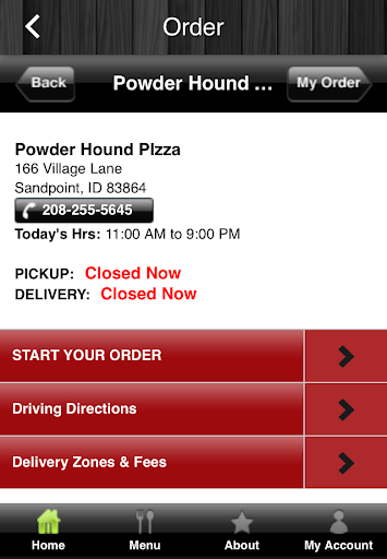 Powder Hound Pizza