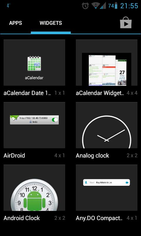 Lockscreen Android Clock HD Screen 2