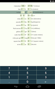 US/Metric unit converter Screenshots 0