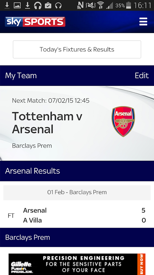 Sky Sports Live Football SC Android Apps on Google Play