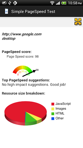 SimplePageSpeed