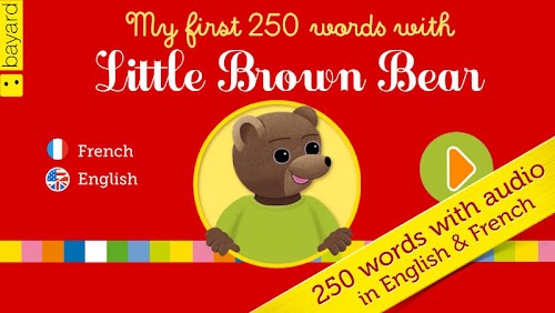 Android application My first 250 preschool words screenshort