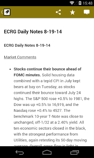 【免費財經App】Equity Capital Research (ECRG)-APP點子