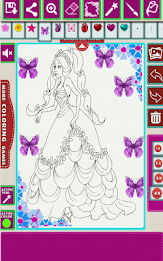Princess Coloring Book poster 11