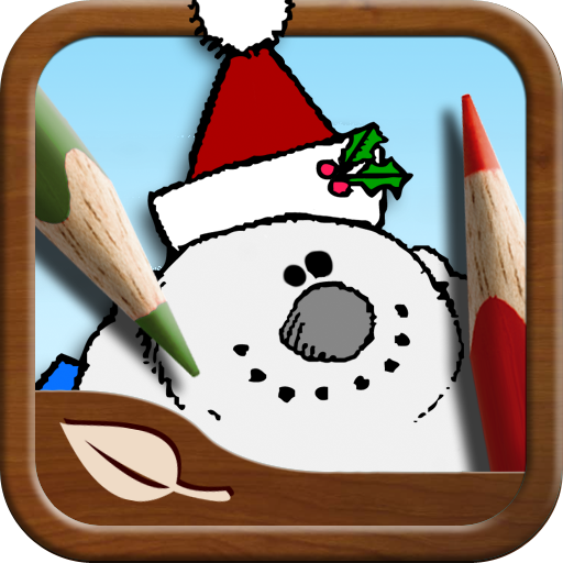 Xmas Coloring book For Kids HD 家庭片 App LOGO-APP開箱王