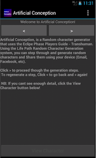 Artificial Conception Screenshots 0
