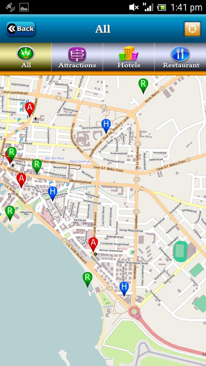 Aruba Offline Map Travel Guide Screen 2