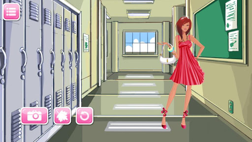 【免費休閒App】Miss High School Dress Up-APP點子