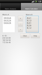 Matrix Calculator and Analysis poster 3