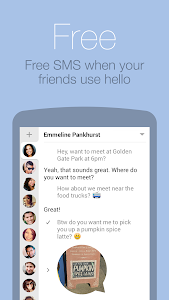 Screenshot hello sms v1.6.2