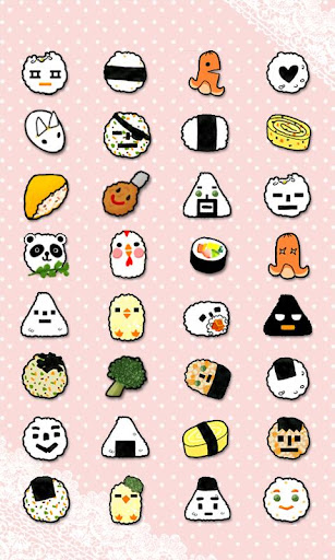 【免費娛樂App】CUKI Theme Rice Ball Icon-APP點子