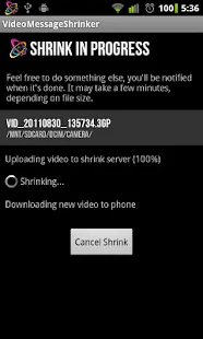 Video Message Compressor - screenshot thumbnail
