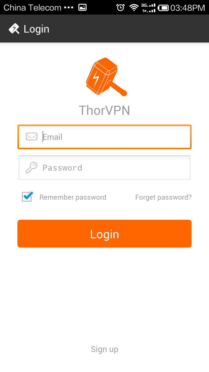 thorvpn - For Gaming Screen 1