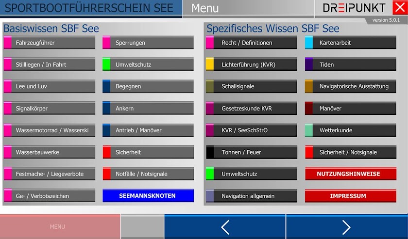 SBF-See (Tablet) Screen 2
