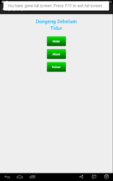 Dongeng Pengantar Tidur poster 1