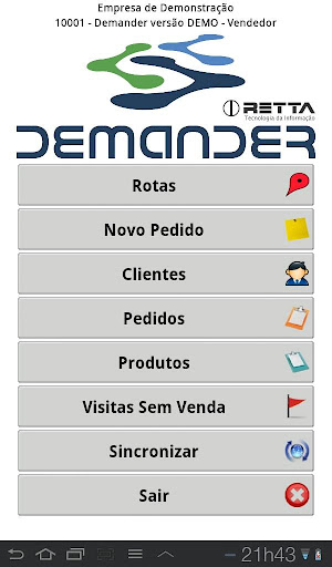 【免費商業App】Demander - Força de venda-APP點子