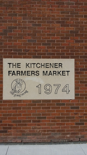 The Kitchener Farmers Market Plaque