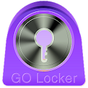 Purple Violet Theme GO Locker logo
