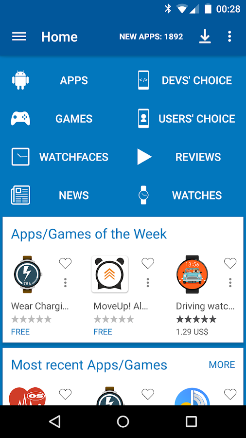 google wear app store