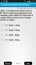 US 6th Expressions & Equations poster 12