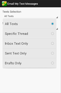 Email My Text Messages Screenshots 1
