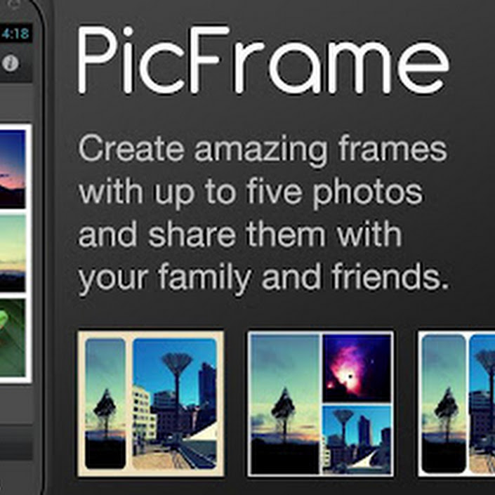 PicFrame v2.5.2 Apk for Android (ဓါတ္ပံုကိုေဘာင္ထည့္မယ္)