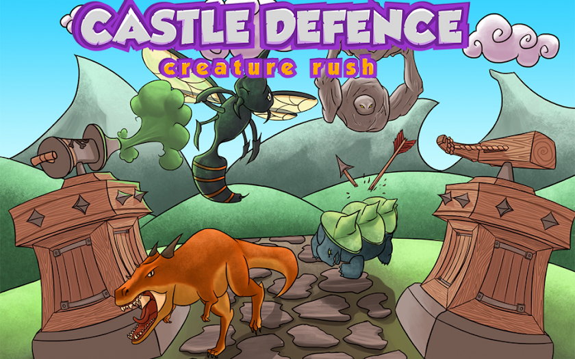 Castle Defense - Creature rush Screen 1