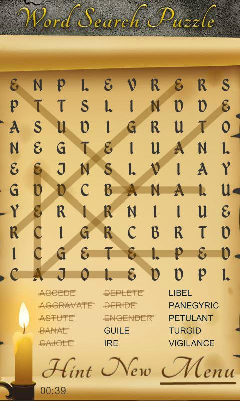 Word Search Premium Screen 2