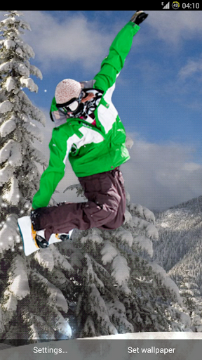 Snowboarder PRO Live Wallpaper