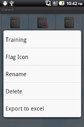 UWord - vocabulary manager poster 5