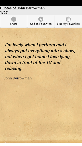 Quotes of John Barrowman