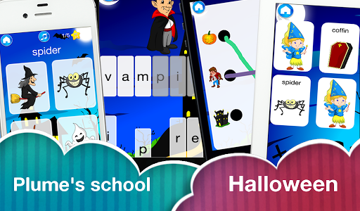 【免費教育App】Plume's school -Halloween Lite-APP點子