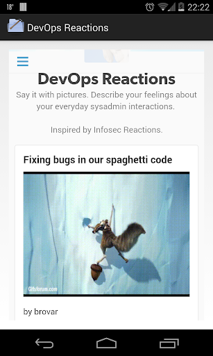 DevOps Reactions