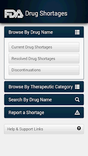 Drug Shortages Screenshots 0