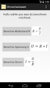 Ohmsches Gesetz alle Formeln Screenshots 4