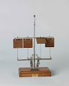 Model van een optische telegraaf