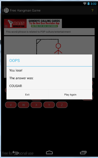 【免費拼字App】Free Hangman Game-APP點子