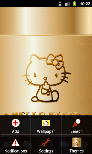 【免費個人化App】Hello Kitty Golden Love-APP點子