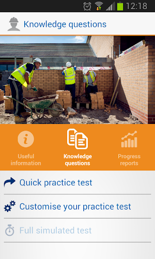 CITB op spec HS E test